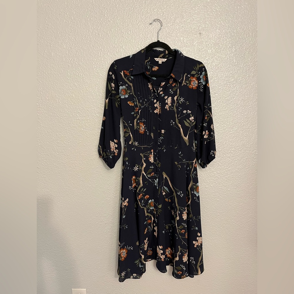 Women’s half sleeve midi dress